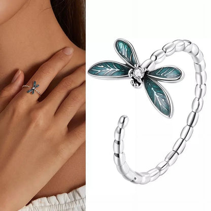 925 Sterling Silver Open Adjustable Rings for Women & Girls. Wedding, Engagement, Anniversary or Gift Rings