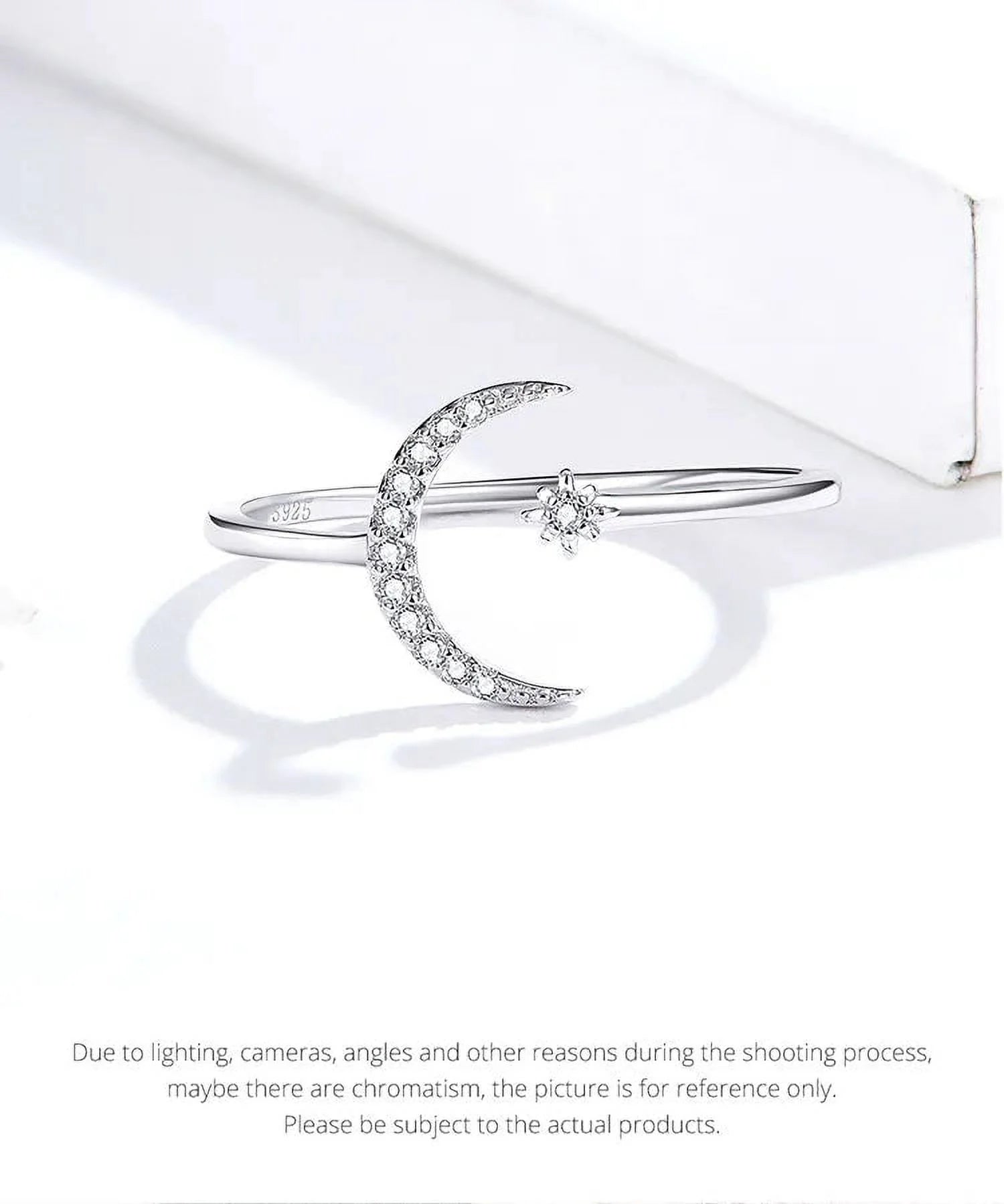 925 Sterling Silver Open Adjustable Rings for Women & Girls. Wedding, Engagement, Anniversary or Gift Rings