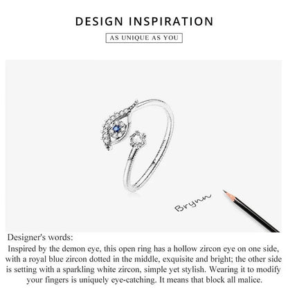 925 Sterling Silver Open Adjustable Rings for Women & Girls. Wedding, Engagement, Anniversary or Gift Rings