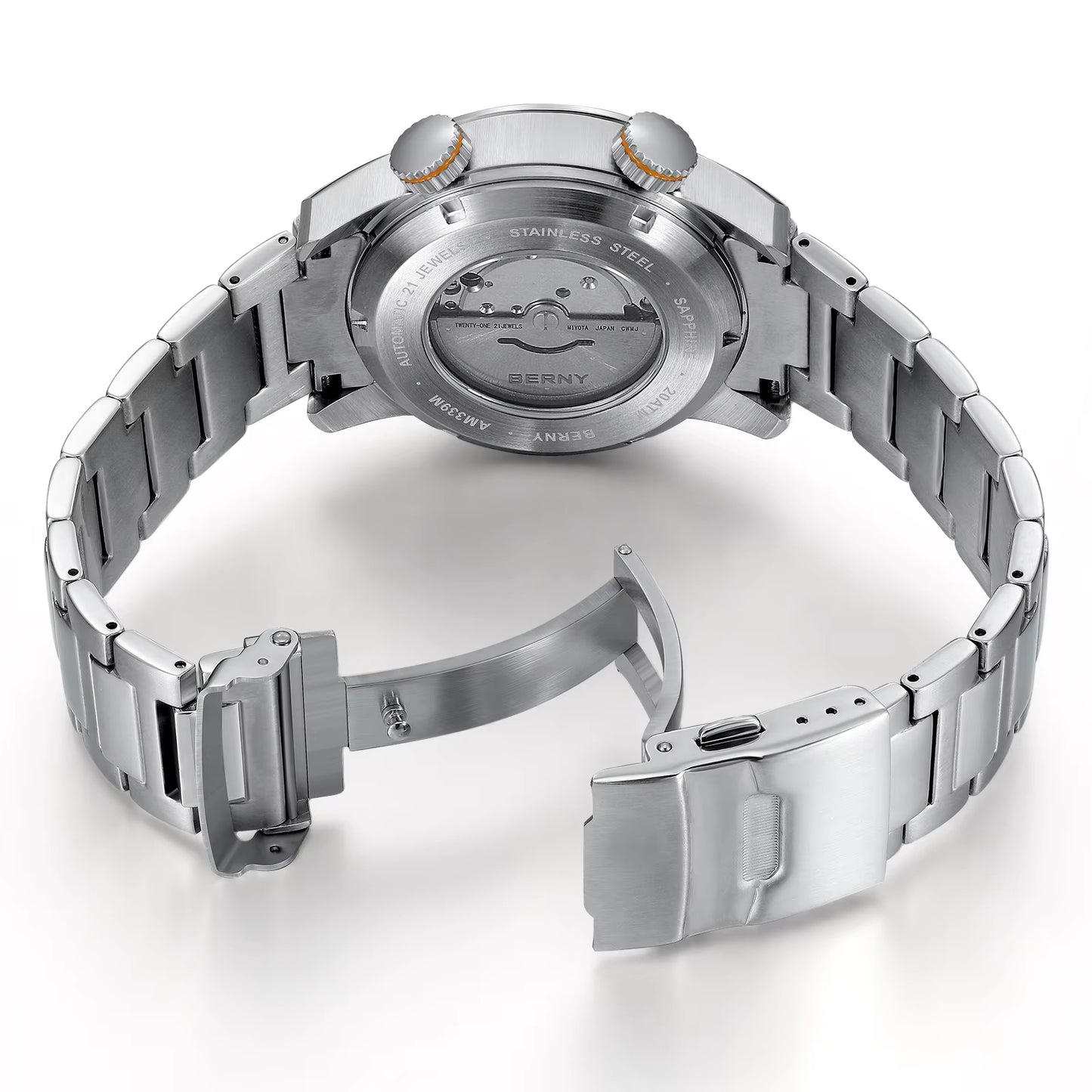 Automatic Dive Watch for Men Super Luminous Original Design 20ATM Man Wristwatch Sapphire Swim Sport Mechanical Male Watch