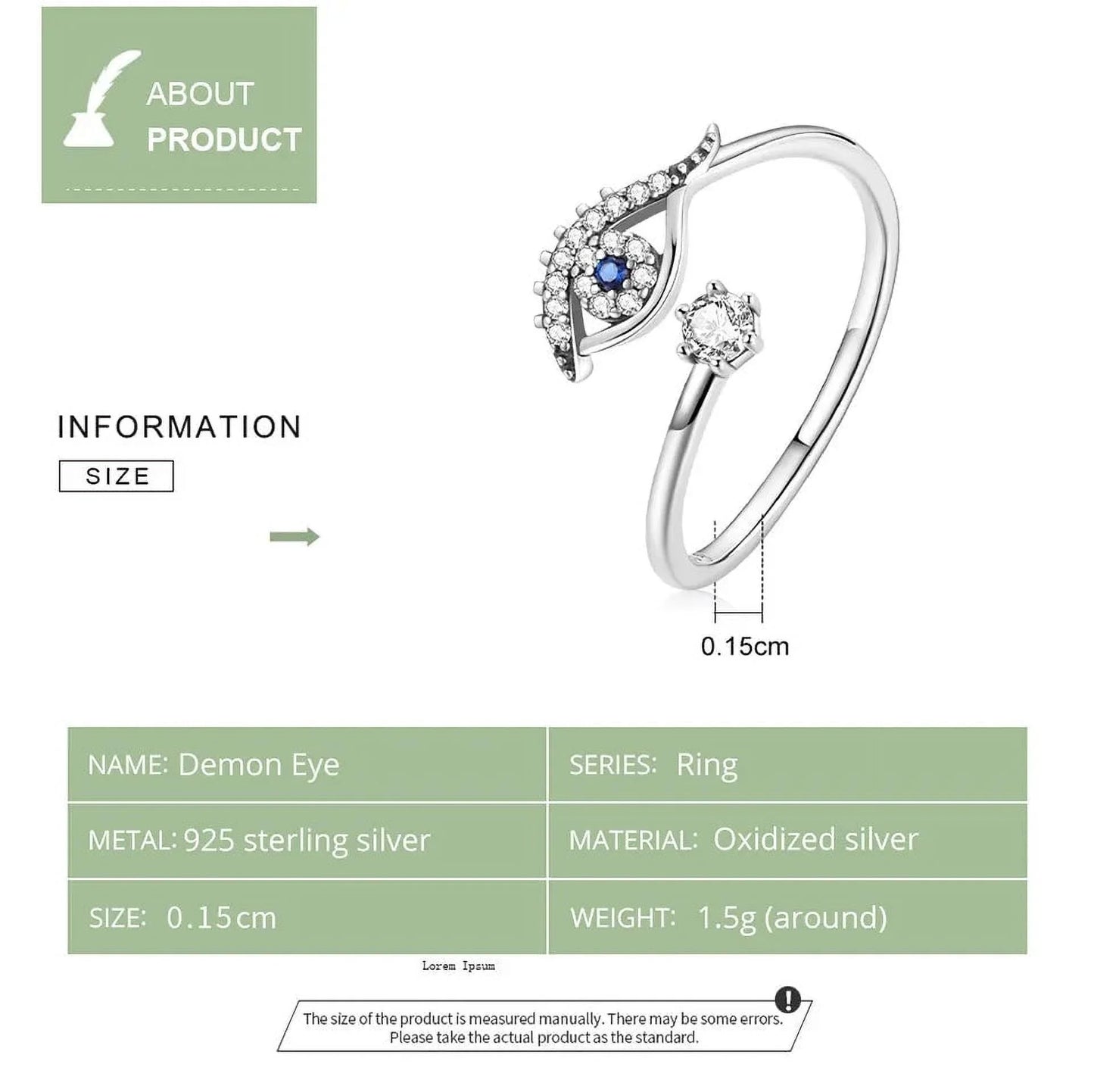 925 Sterling Silver Open Adjustable Rings for Women & Girls. Wedding, Engagement, Anniversary or Gift Rings